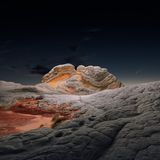 iOS 14.2 wallpaper Desert Dome Dark Mode