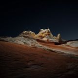 iOS 14.2 wallpaper Desert Peak Dark Mode
