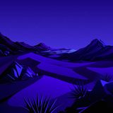 iOS 14.2 wallpaper LAke The Desert Dark Mode