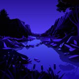 iOS 14.2 wallpaper LAke The LAke Dark Mode